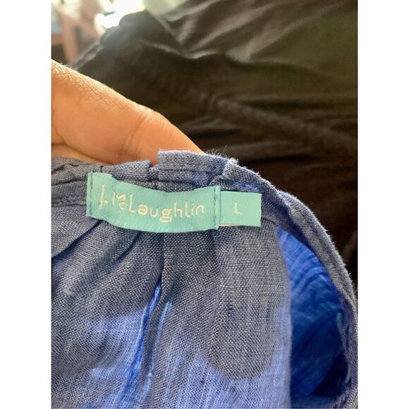 J McLaughlin Blue Christa Dress - Picture 4 of 5